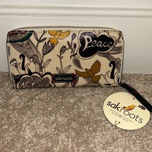 Sakroots Patent Leather Clutch Wallet